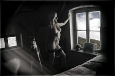 Aktfoto in Schwarz Weis