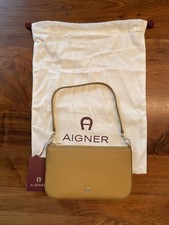 Aigner Schultertasche, Leder