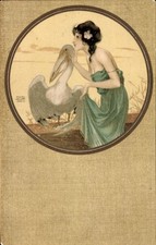 Jugendstil Künstler Ak