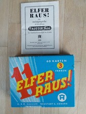 ELFER  RAUS  !   Hausser, 4 Farben, 69 Karten