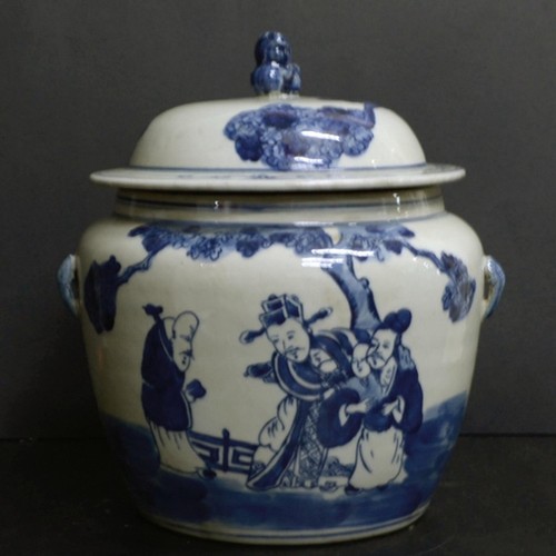 Chinesische deckel vase - chinesische,