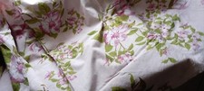 Stoff Baumwolle mit Blumen