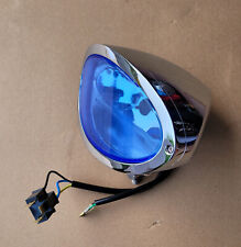 Scheinwerfer Chopper Motorrad Chrom Highsider IOWA Streetfighter E geprüft NEU