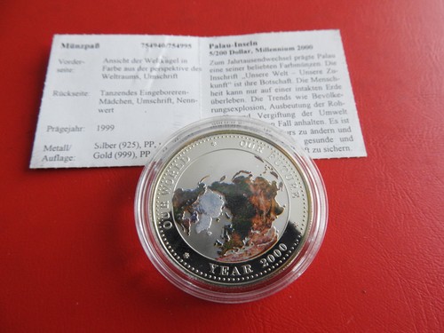 Palau dollars 1999 silber - *,
