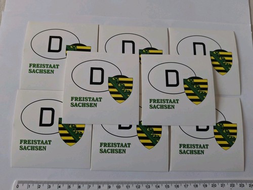 Aufkleber freistaat sachsen - 8,