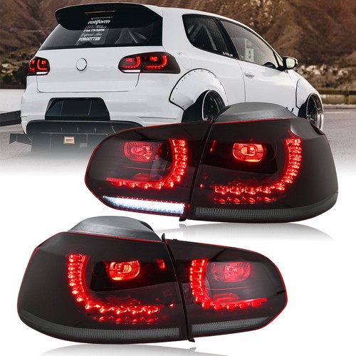 Schwarz led rückleuchten - 2x,