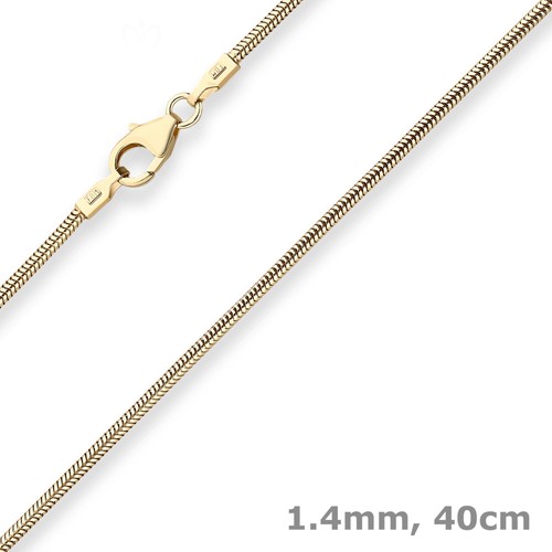 4mm schlangenkette goldkette - 1,4mm,