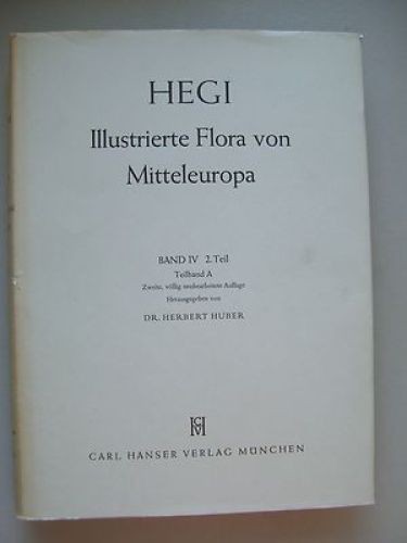 Hegi illustrierte flora - hegi,