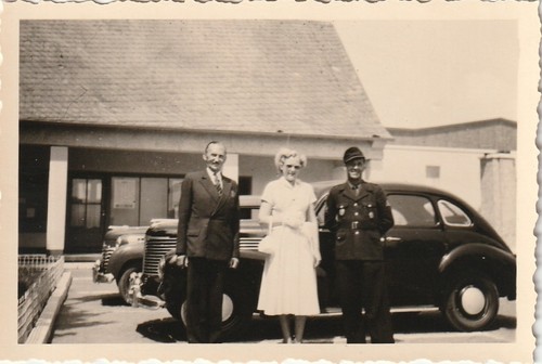 Vintage foto paar - foto, polizist