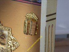 Erhard und Söhne, No: 3237, Ormolu, Bürstenhalter, für die Puppenstube, 4D329-2