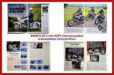 BMW R 69 S mit 42PS Literaturpaket - 7 komplette Zeitschriften