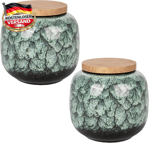 Keramik teedose vorratsdose - teedose,