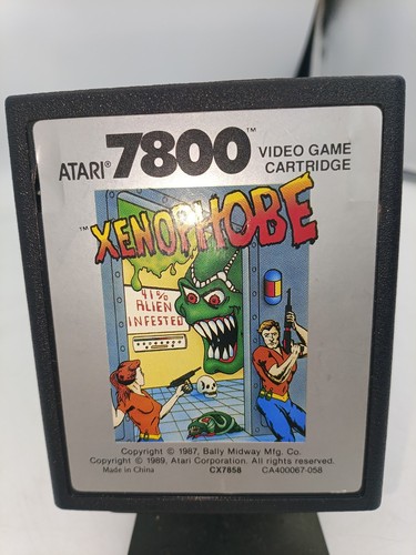 Atari xenophobe 7800 - atari, spiel