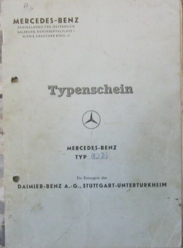 Mercedes 180db 180 ponton - 180, db
