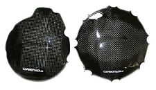 SUZUKI SV650 DL650 99-02 2x CARBON LIMADECKEL KUPPLUNGSDECKEL CARBONE CARBONO