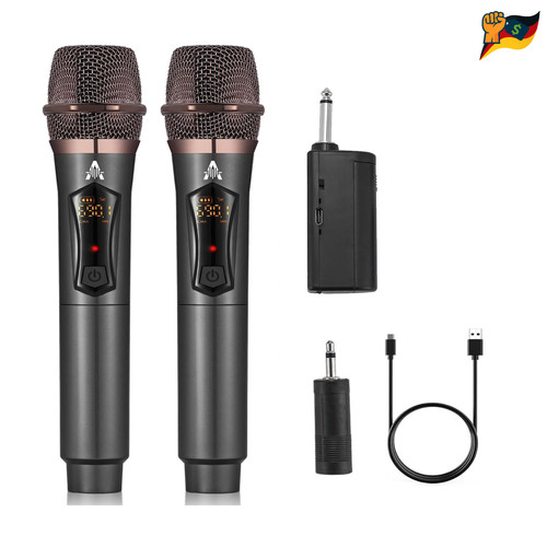 Kabelloses dual mikrofon wxm - kabelloses, wxm-b