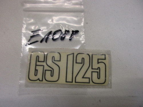 Aufkleber e1088 suzuki 125 - e1088, gs