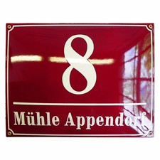 Hausnummer Hausnummernschild