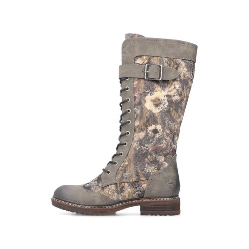 Rieker women high boot multi - high,