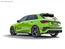 Akrapovic Titan Komplettanlage ab OPF Audi RS3 8Y Sportback je 1x oval Carbon