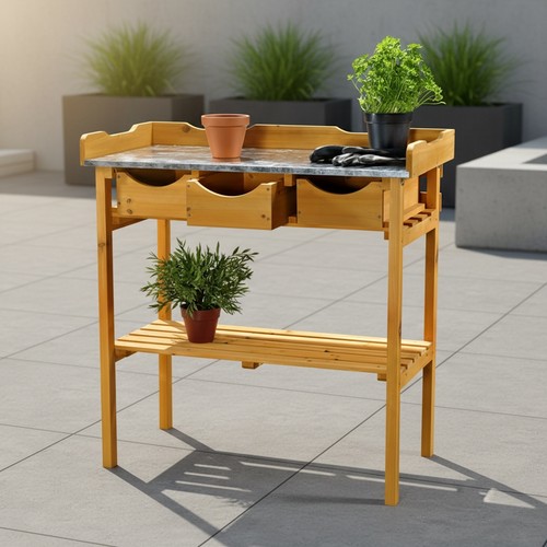 Pflanztisch gartenarbeitstisch - pflanztisch,