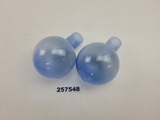 2x Miniatur Glaskolben Kolben