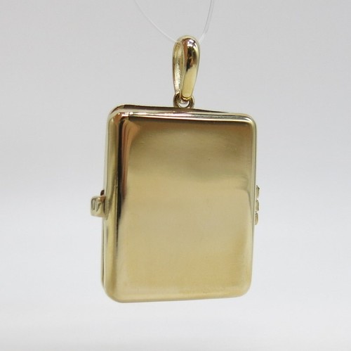 585 gold medaillon - gold,