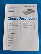 MSX PHILIPS VG8000 Vintage Retro HOME COMPUTER Selten Schaltung Beschreibung ORIGINAL