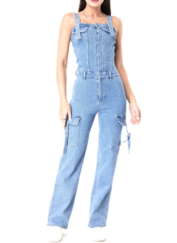 Laulia damen jeansoverall - damen,