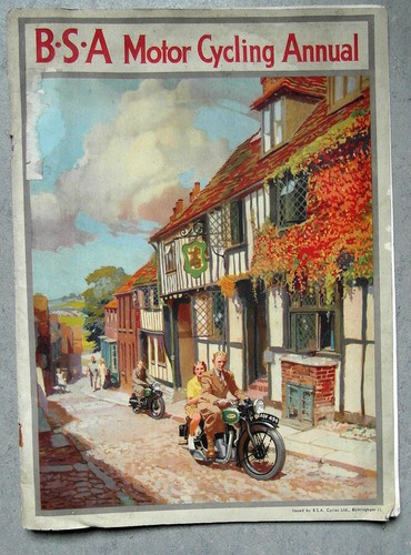 Bsa motor cycling - bsa, annual