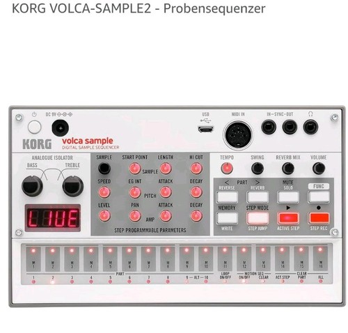 Korg volca sample - korg, digital