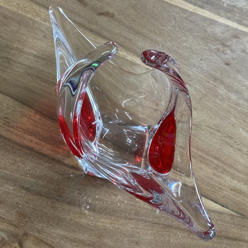 Vintage murano stil glasschale - vintage,