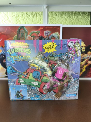 Turtles vintage toilet - turtles, taxi