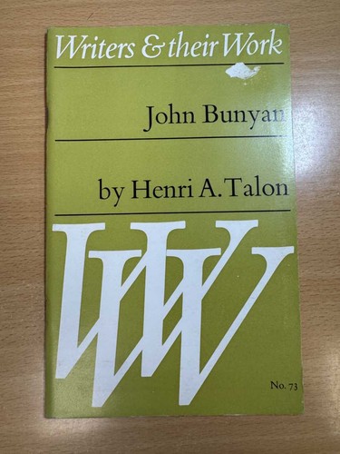 John bunyan henri talon - bunyan, a.