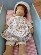 Puppenbett antike Puppenwiege