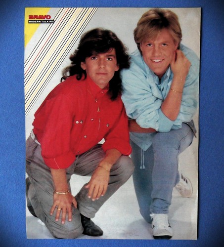 Poster modern talking 80er - _,