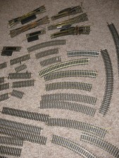 K23 Fleischmann Konvolut ca  50 Gleise + Weichen aus Anlagenabbau