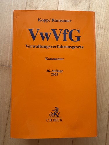 Vwvfg kommentar - vwvfg,