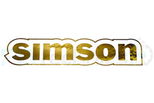 2x Aufkleber Tank Simson S51
