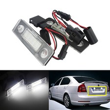 2x LED Kennzeichenleuchte