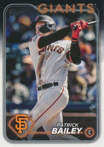 2024 topps 346 patrick bailey - #346,