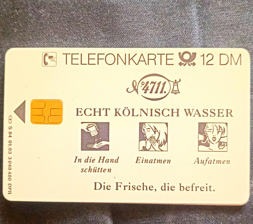 4711 telefonkarte dm - telefonkarte, 12