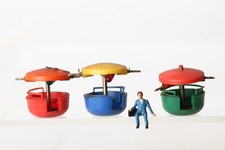 Faller H0 Kirmes Bastelmaterial  Ersatzteile Riesenrad 3x Gondel (333077) #5952#