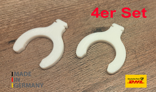 Befestigung clip - 4x,