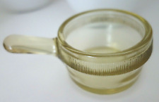 Raso Therm DDR Jena Glas Bauhaus 1x kleine Kasserolle Creme Brulee Souffle