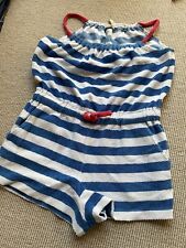 mini boden sommer overall frotee gestreift blau strand 7 8 122 126