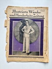 Nr. 10, 1934 Illustrierte Wäsche- und Handarbeits-Zeitung, Vobach, unvst.