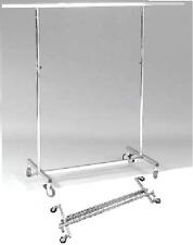 Reise Kleiderständer  Rollständer höhenverst klappbar große stabile Rollen 54.10