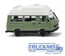 Wiking Volkswagen LT 28 Wohnmobil hellgrün 026901