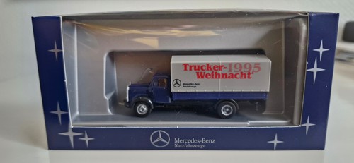 Mercedes trucker weihnacht - mercedes,